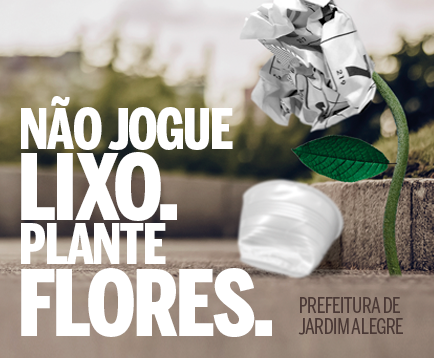 Jardim Alegre - Não Jogue Lixo, Plante Flores